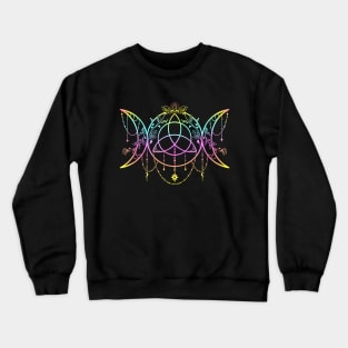 Triple Moon Triquetra Crewneck Sweatshirt